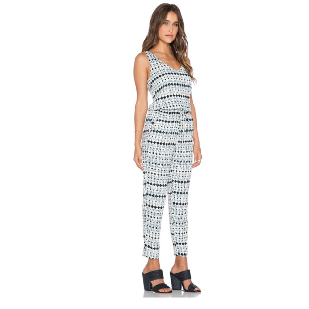 Anthropologie Ella Moss Cortez Jumpsuit in Black